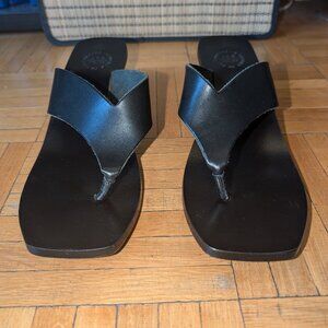 ATP Atelier Kitten Heel Thong Sandals